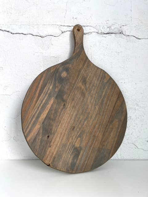 Round cutting board w/handle