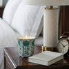 Lavender Verbena Green Ceramic Scented Candle