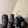 Black Terracota Planter A w/ Feet