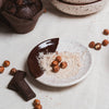 Small Ceramic Grater Plate - Brown