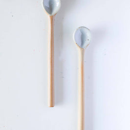 Ceramic Long and Short Spoons