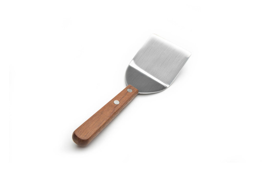 Cookie Spatula, Stainless Steel with Wood Handle, 7"