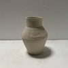 Paper Mache Vase Eco Mix White H 8.7" & Dia 6.1"