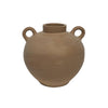 Terracotta Vase Natural H 9.8" & Dia 10.4"
