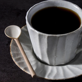Handmade Ceramic Coffee/Tea Spoon - Japan