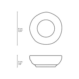 Organic Ramekin Stoneware 2.37 Oz. Dijon