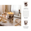 Sage & Eucalyptus Brown Ceramic Scented Candle