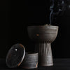 Bowl Fire L - Brown / Black Terracotta - Indonesia