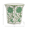 Lavender Verbena Green Ceramic Scented Candle