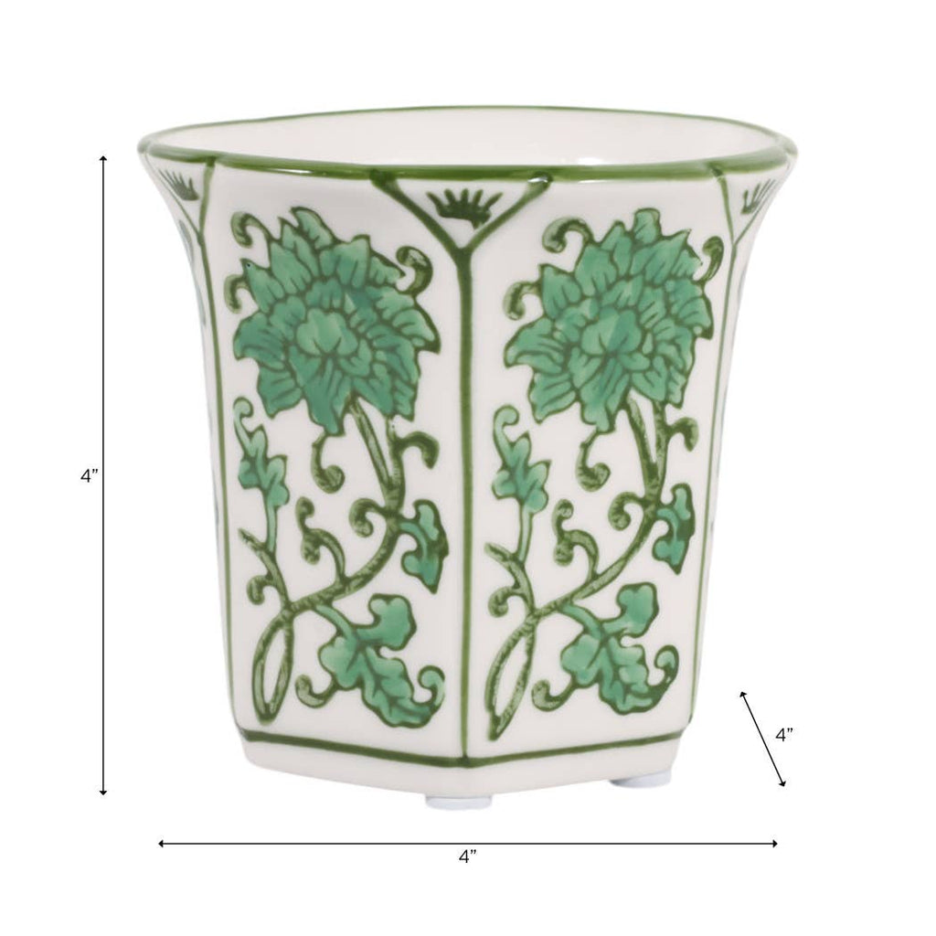 Lavender Verbena Green Ceramic Scented Candle