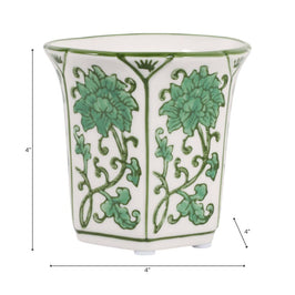 Lavender Verbena Green Ceramic Scented Candle