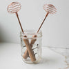 Rose Gold Stainless Steel Spiral Whisk
