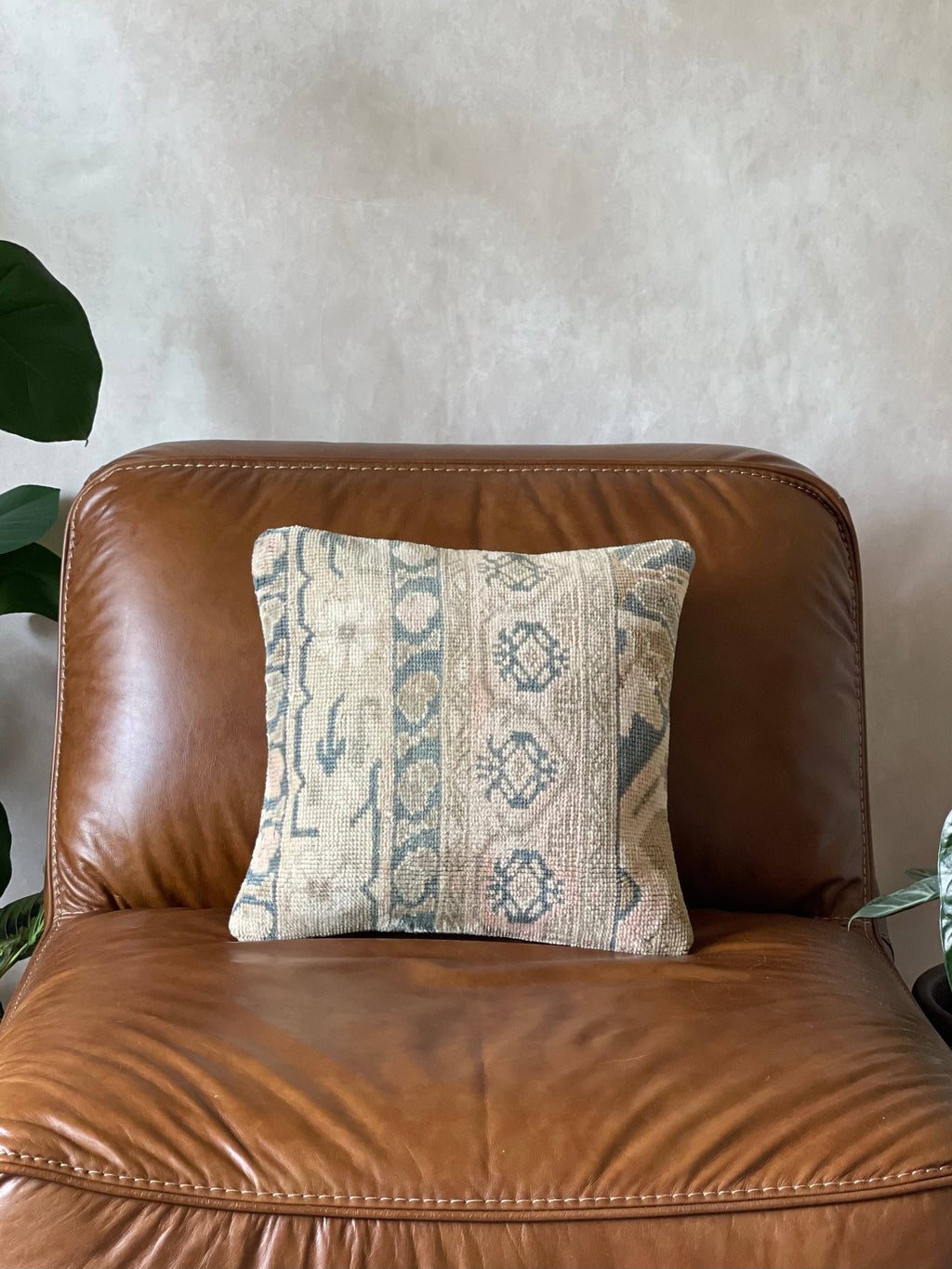 Zehra |  16' 
Vintage Turkish Rug Pillow