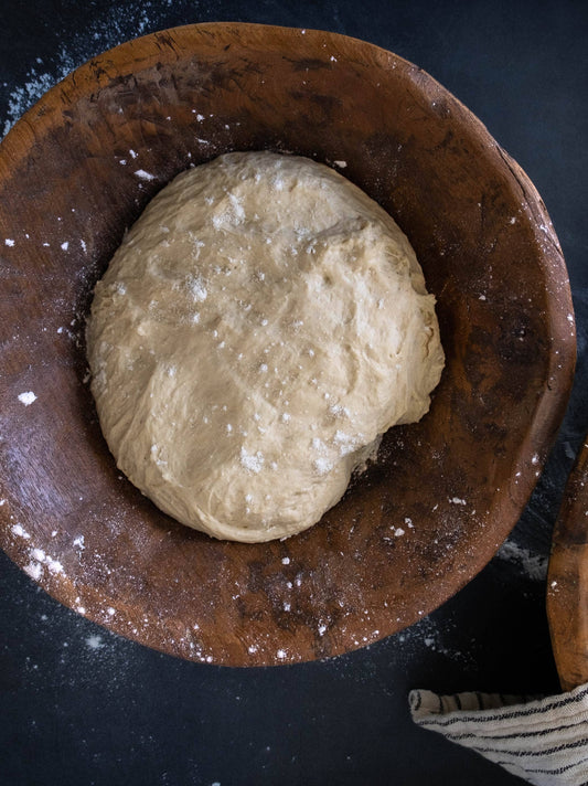 Found Dough Bowl Natural Small