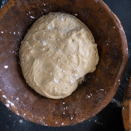 Found Dough Bowl Natural Small