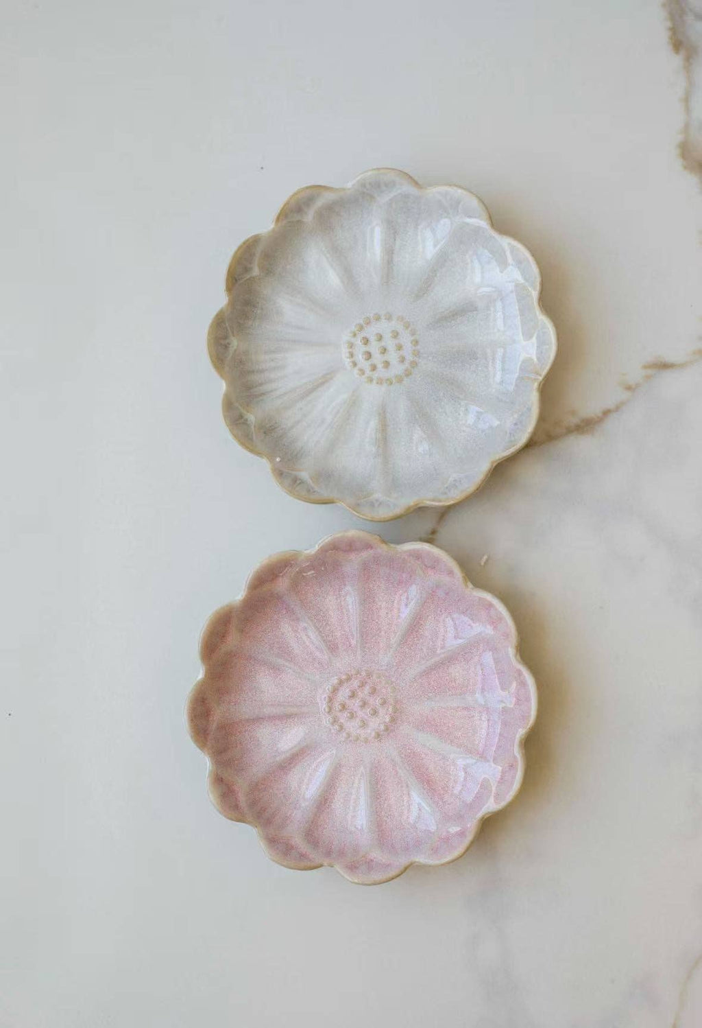 Mini Floral Ceramic Plates
