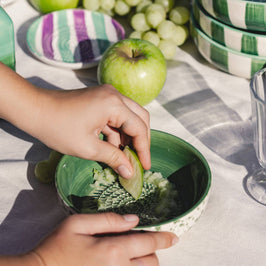 Ceramic Grater Bowl - Jade