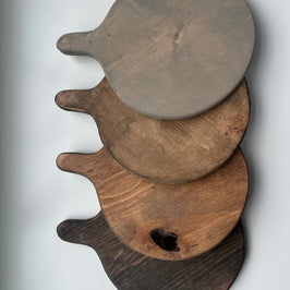 Round board with handle