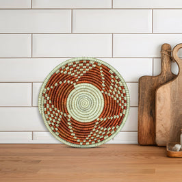 Handwoven Southwestern Dia Bowl Basket