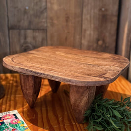 Square Primitive Stool
