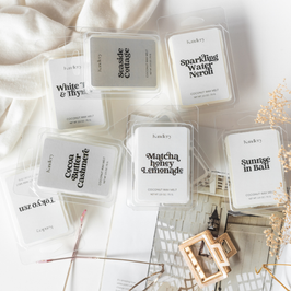 Sparkling Water Neroli | 2.5 oz Coconut Tarts | Wax Melt