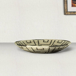 Handwoven Black Maze Basket