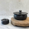 Marble Trinket Box, Black