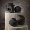 Milos Burnt Terracotta Urn S