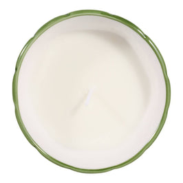 Lavender Verbena Green Ceramic Scented Candle