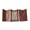 Mae Waffle Weave Dishtowel- Brick