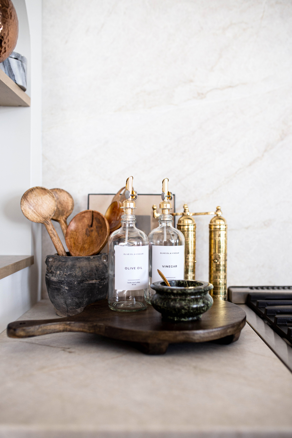 Wooden Earthy Platter