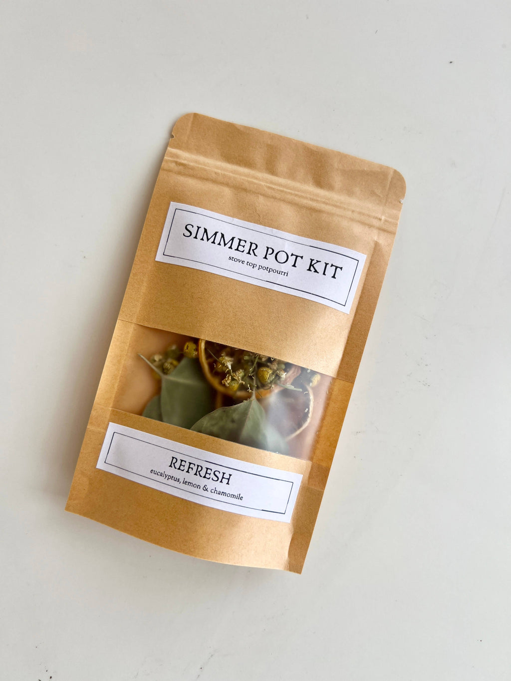 Refresh - Simmer Pot Kit - Eucalyptus, Lemon & Chamomile