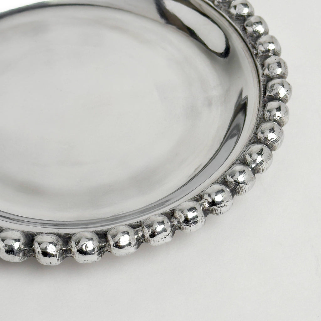 Medium Beaded Round Tray