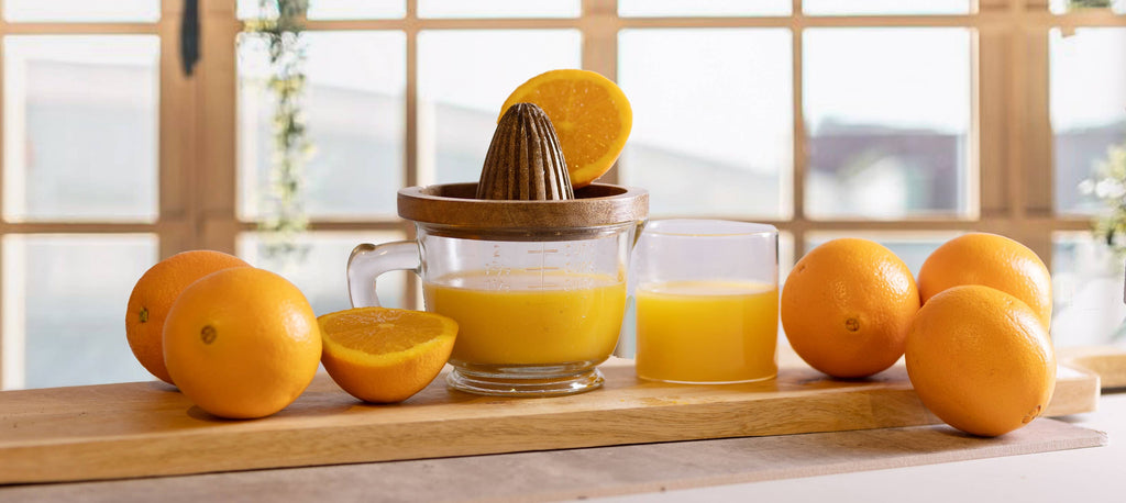 Wood Juicer with Glass Cup - Marigold Market
