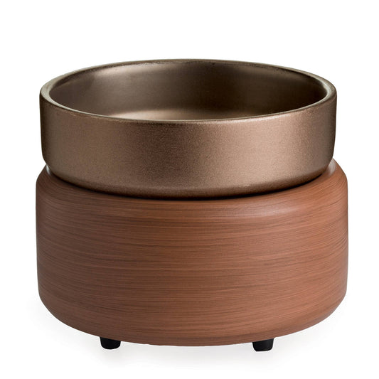 Pewter Walnut 2-in1 Classic Warmer