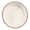 Lavender Verbena Brown Ceramic Fluted Scented Candle