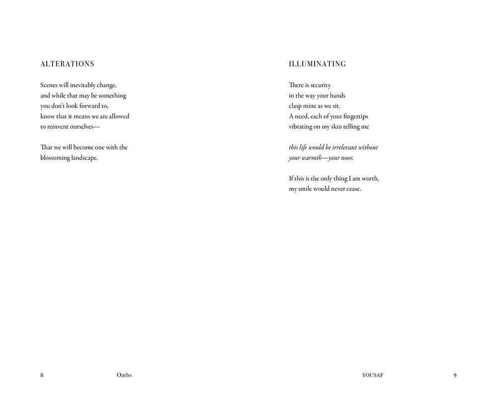 Oaths by F.S.  Yousaf