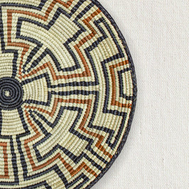 Handwoven Arrow Point Bowl Basket