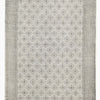 Jaali Hand Printed Hand Knotted Rug