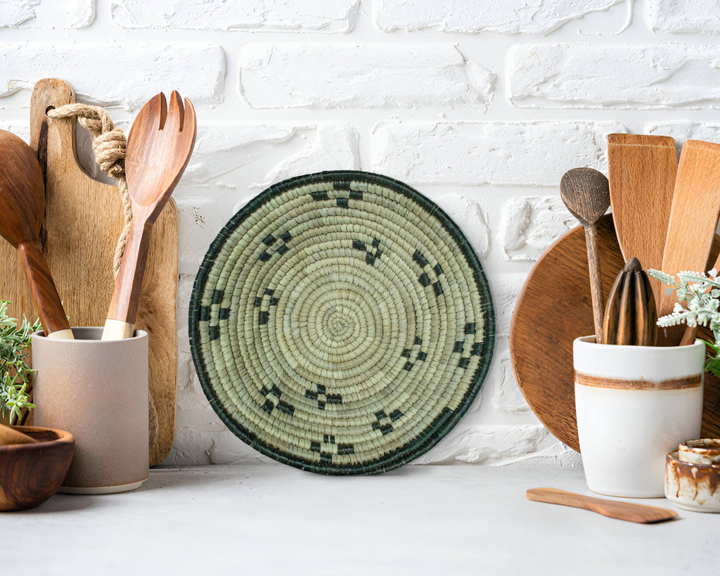 Handwoven Southwestern Bowl Basket - Large