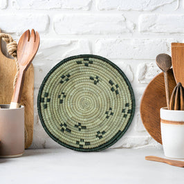 Handwoven Southwestern Bowl Basket - Large