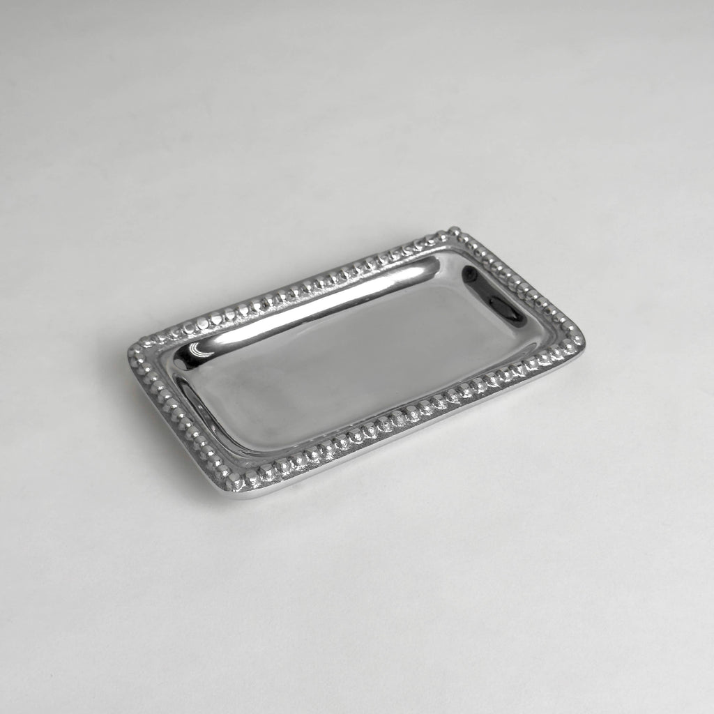 Rectangle Beaded Tray - Small