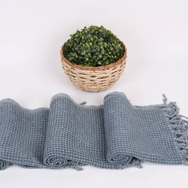 Organic Turkish Cotton Waffle Weave Hand Towel 20"x40"