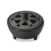 Cast Iron Incense Cone Holder - Black