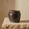 Terracotta Pot, Vintage Style, Cracked Finish - Pompeii