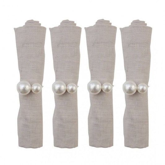 Double Pearl Napkin Rings