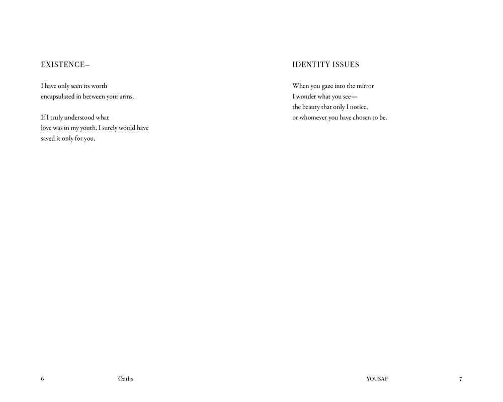 Oaths by F.S.  Yousaf