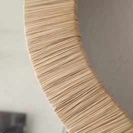 Moroccan Raffia Mirror - Marigold Market