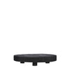 Large Bink Wood Black Pedestal 11.8"