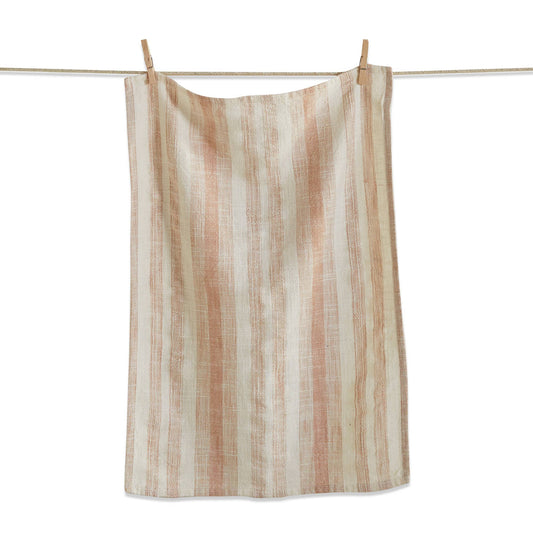 Serene Stripe Dishtowel - Blush